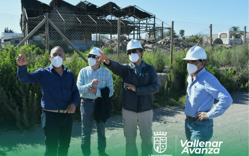 La Turbina y Chacra Martínez: Alcalde Flores junto a equipos municipales realizan revisión de puntos críticos tras el avance inmobiliario en Vallenar