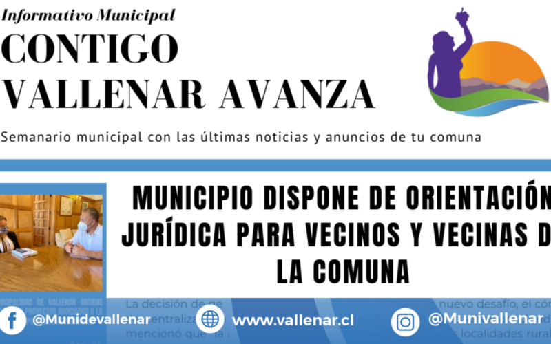 2do Semanario Municipal, “Contigo, Vallenar Avanza”