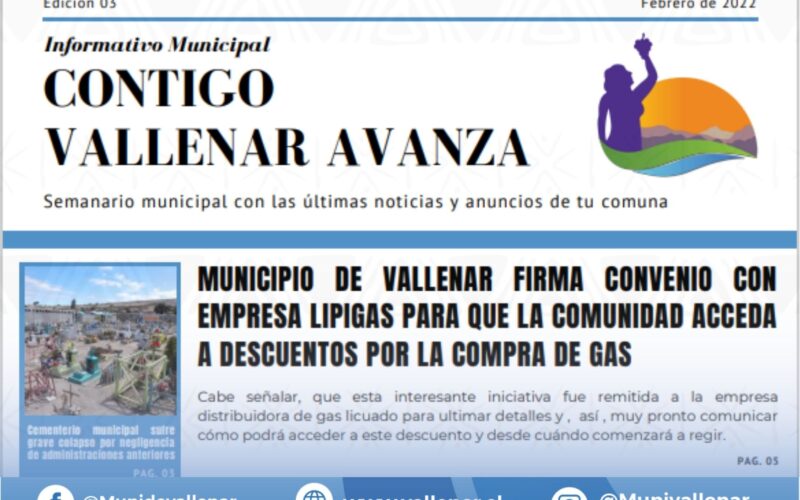 3er Semanario Municipal “Contigo, Vallenar Avanza”