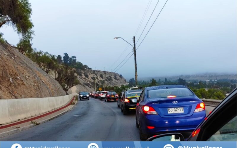Municipalidad de Vallenar genera acciones ante congestión vial en horas punta