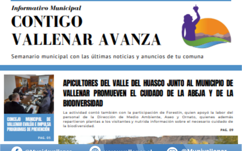 Semanario Municipal “Contigo, Vallenar Avanza” N°16