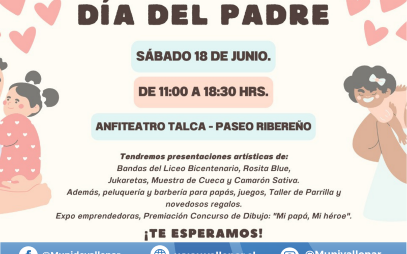 Barbería, peluquería y un taller de asado serán parte de la celebración del Día del Padre organizado por el municipio y las emprendedoras de Vallenar