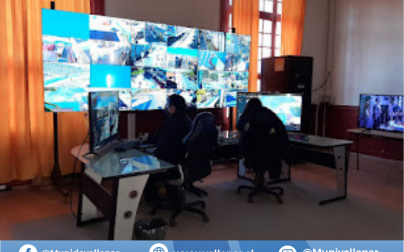 Coordinación entre cámaras de televigilancia del municipio de Vallenar y Carabineros da frutos concretos para la seguridad de la comunidad