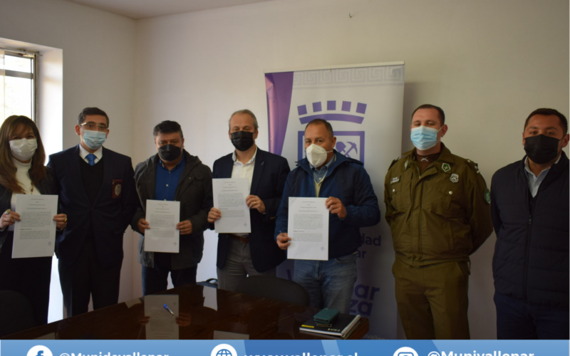Municipalidad de Vallenar suscribe valioso convenio para avanzar en la prevención del robo de vehículos