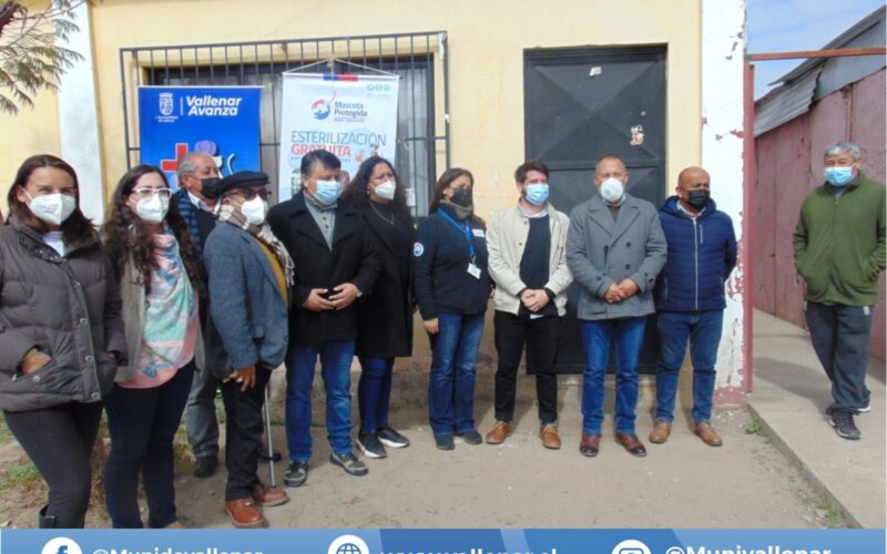 Inauguran en Vallenar programa que contempla mil esterilizaciones e implantación de micro chips en mascotas de la comuna