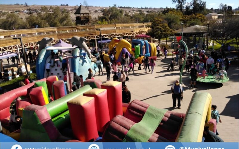Masiva celebración del Día del Niño y de la Niña en Vallenar