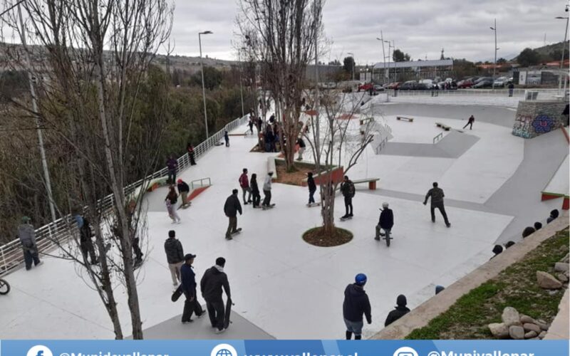 Inauguran en Vallenar uno de los skatepark más grandes del país