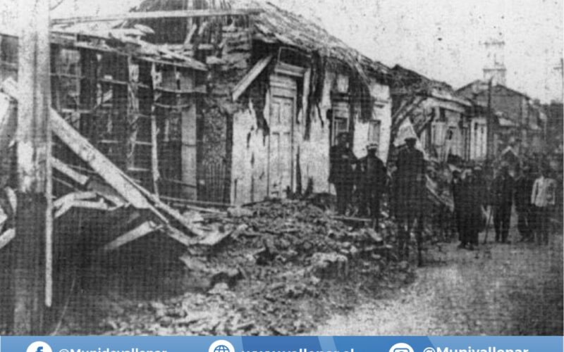 EL 10 DE NOVIEMBRE SE CONMEMORAN 100 AÑOS DEL TERREMOTO DE VALLENAR