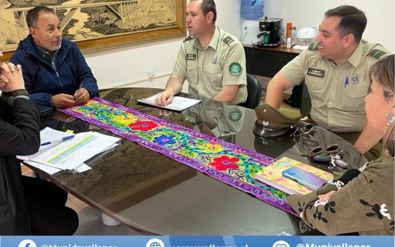 Municipio de Vallenar acuerda trabajo conjunto con Carabineros para reforzar la seguridad ciudadana