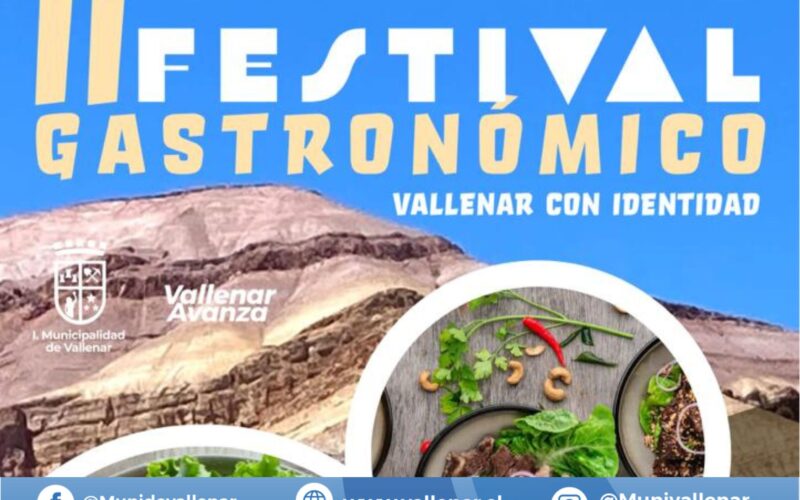 Inscripcion y bases del concurso “Festival Gastronómico Vallenar con Identidad Segunda Edición”