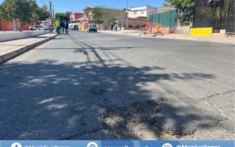 Municipalidad de Vallenar inicia reparación de calles en espera de recursos regionales para su reposición definitiva 