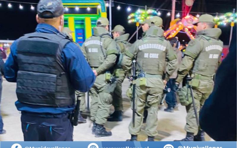 Municipalidad de Vallenar y Carabineros han unido esfuerzos para garantizar la seguridad en el sector de ramadas en Cuatro Palomas