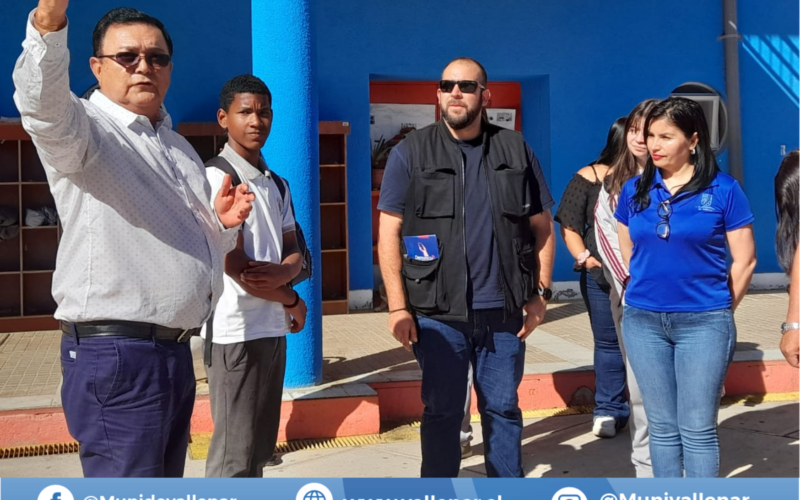 ACOMPAÑAMOS A LA ESCUELA DE DEPORTES EN LA INAUGURACIÓN DE SUS CÁMARAS DE SEGURIDAD