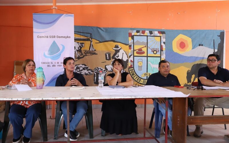 AUTORIDADES COMPROMETEN SOLUCIONES PARA DOMEYKO