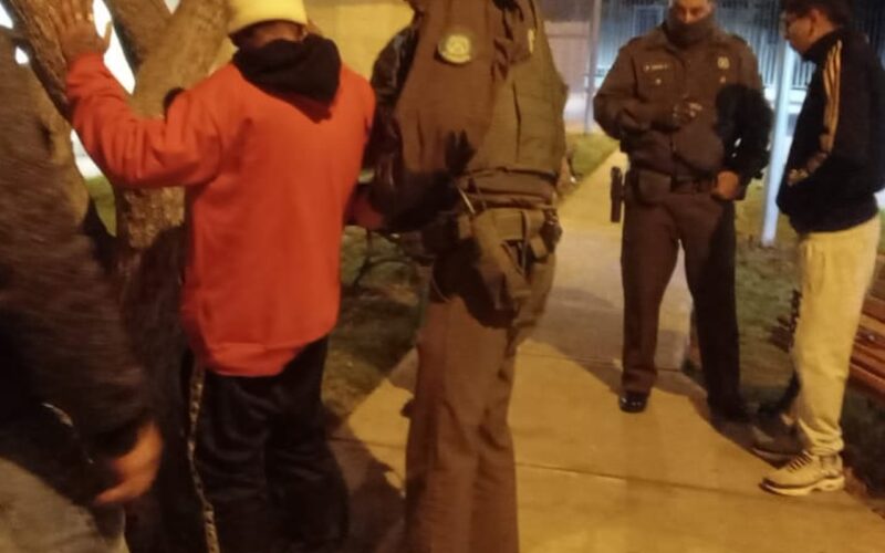 LADRÓN DETENIDO Y VEHÍCULO RECUPERADO DEJAN PATRULLAJES DE FIN DE SEMANA