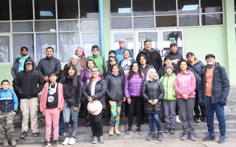 VALLENAR CONMEMORA EL DIA DE LOS PATRIMONIOS CON CAMINATA Y RAYUELA EN CAMARONES
