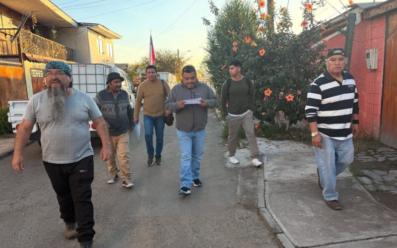 EN TERRENO CON LA JUNTA DE VECINOS Nº 7 DE TORREBLANCA