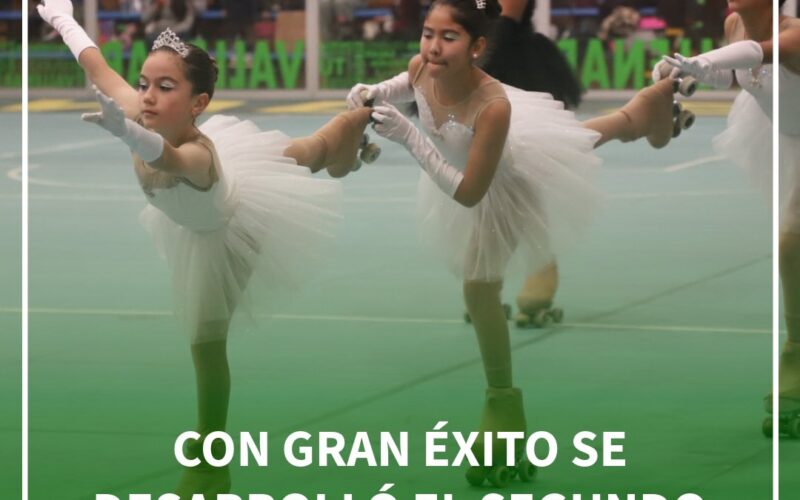 CON GRAN ÉXITO SE DESARROLLO EL SEGUNDO CAMPEONATO NACIONAL DE PATINAJE ARTISTICO EN VALLENAR