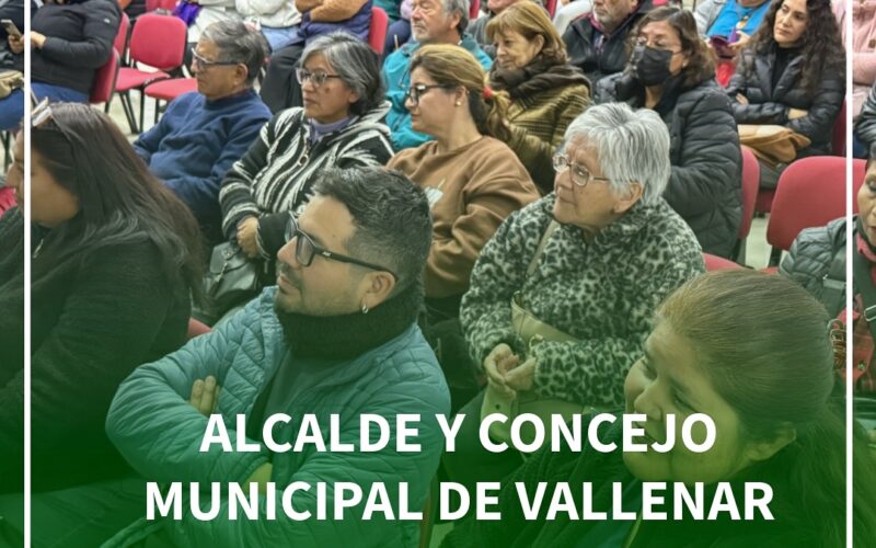 ALCALDE Y CONCEJO MUNICIPAL DE VALLENAR LIDERAN ENCUENTRO DE SEGURIDAD JUNTO A MAS DE 100 DIRIGENTES