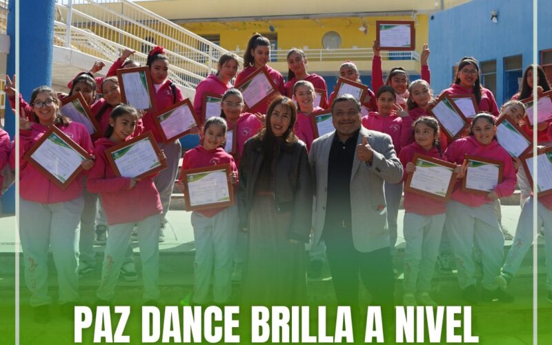 PAZ DANCE BRILLA A NIVEL NACIONAL