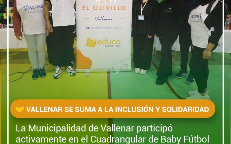 VALLENAR SE SUMA A LA INCLUSIÓN Y SOLIDARIDAD
