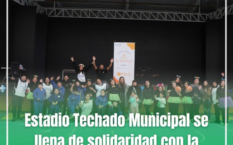 ESTADIO TECHADO MUNICIPAL DE VALLENAR SE LLENA DE SOLIDARIDAD CON LA COLECTA INFANTIL DE EL OLIVILLO