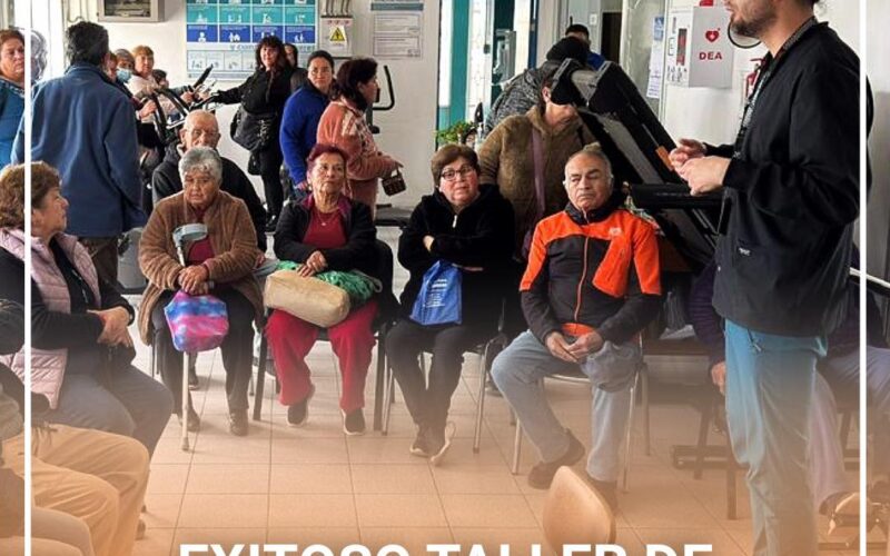 EXITOSO TALLER DE AUTOCUIDADOS INTEGRALES EN CESFAM JOAN CRAWFORD