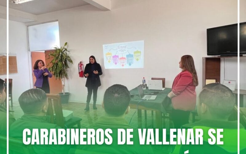 CARABINEROS DE VALLENAR SE CAPACITAN EN INCLUSIÓN Y DERECHOS HUMANOS