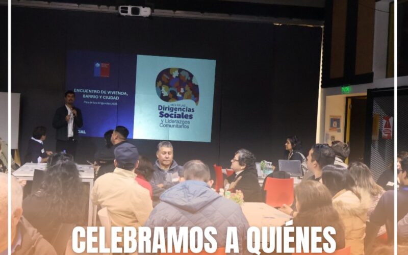 CELEBRAMOS A QUIENES CONSTRUYEN COMUNIDAD