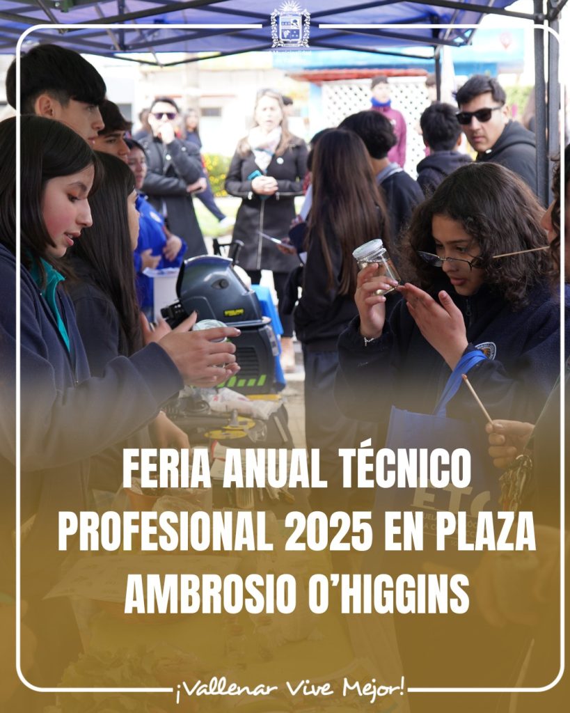 FERIA ANUAL TÉCNICO PROFESIONAL 2025 EN PLAZA AMBROSIO OHIGGINS