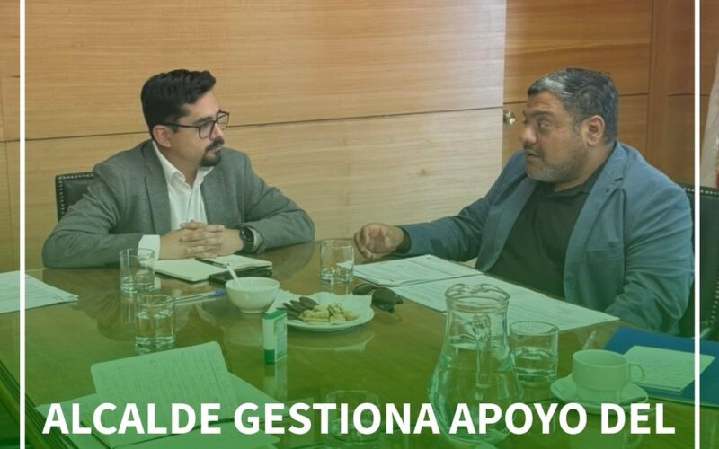 ALCALDE GESTIONA APOYO DEL GOBIERNO PARA ENFRENTAR SITUACIÓN LABORAL EN LA PROVINCIA