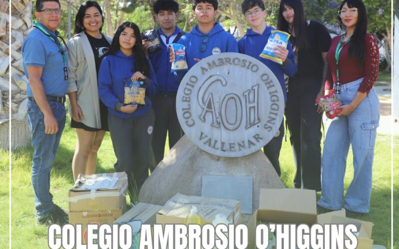 COLEGIO DE VALLENAR APOYA A ECOMERCADOS CON IMPORTANTE DONACIÓN