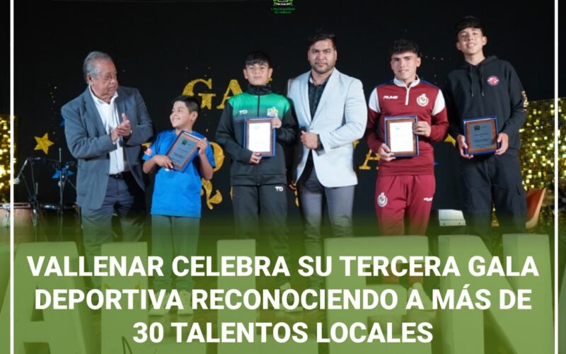 VALLENAR CELEBRA SU TERCERA GALA DEPORTIVA