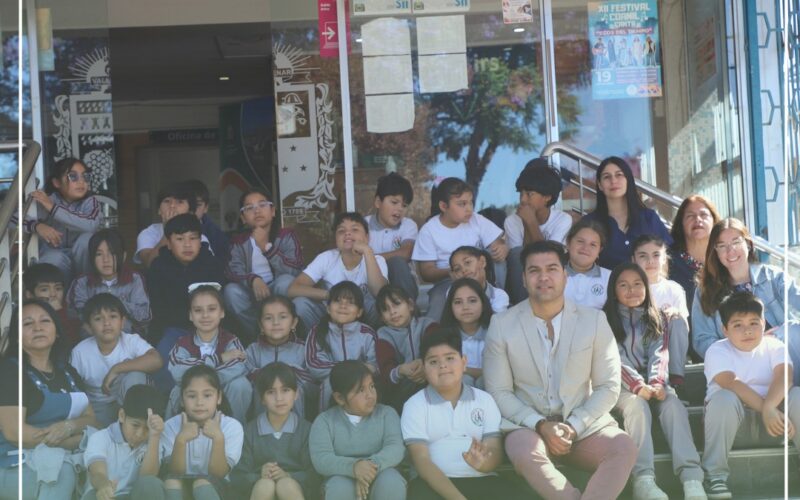 ESTUDIANTES CONOCEN EL TRABAJO MUNICIPAL EN TERRENO