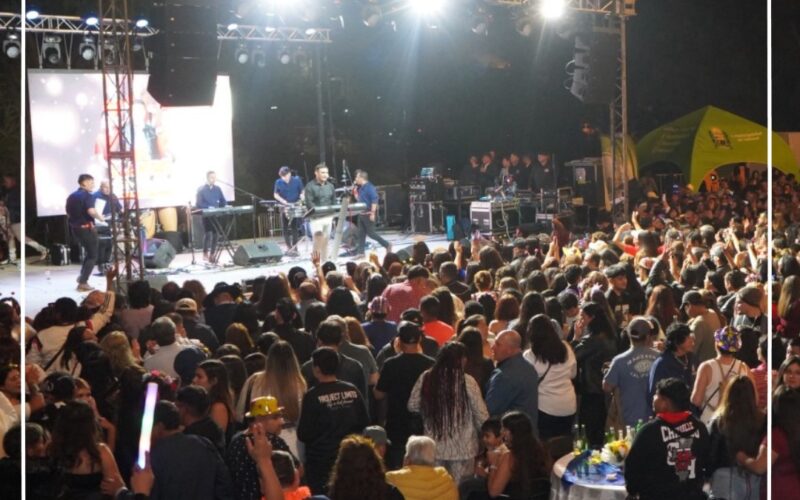 VALLENAR RECIBIÓ EL 2026 CON UN MULTITUDINARIO SHOW MUNICIPAL