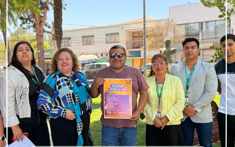 VALLENAR AYUDA AL SUR DE CHILE