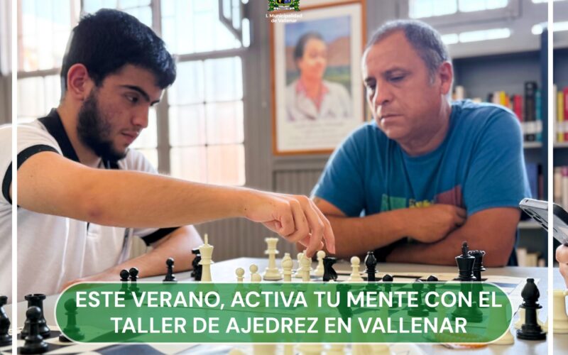 ACTIVA TU MENTE CON EL TALLER DE AJEDREZ