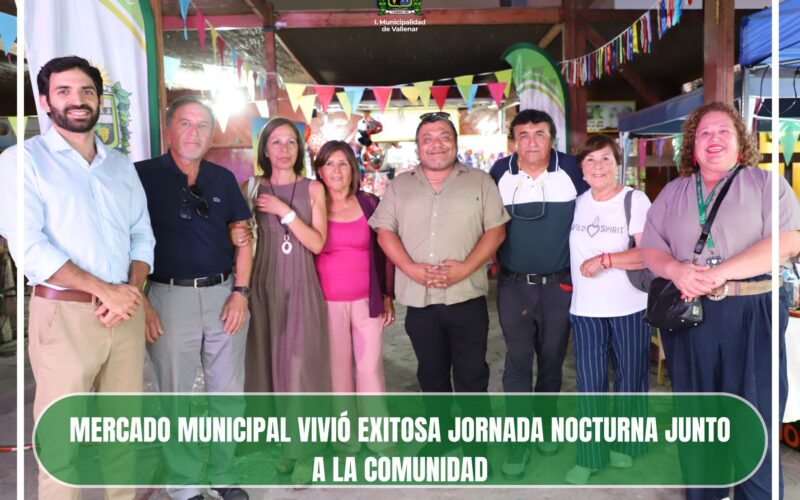 MERCADO MUNICIPAL VIVIÓ EXITOSA JORNADA NOCTURNA JUNTO A LA COMUNIDAD
