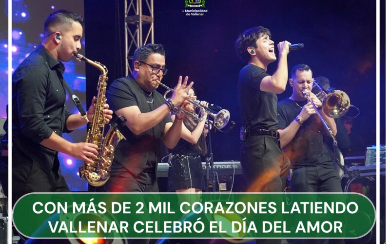 CON MÁS DE 2.000 CORAZONES LATIENDO, VALLENAR CELEBRÓ EL DÍA DEL AMOR