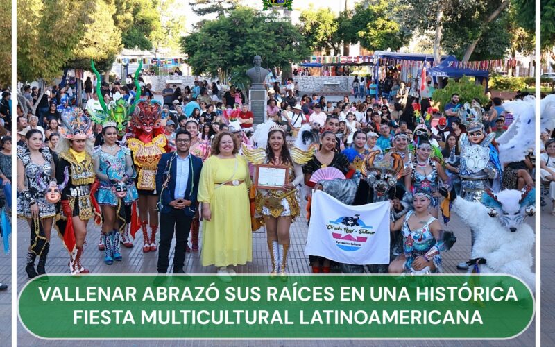GRAN ENCUENTRO MULTICULTURAL LATINOAMERICANO SE REALIZÓ EN PLAZA DE VALLENAR