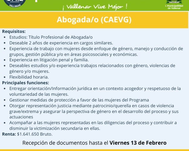 ATENCIÓN A LAS DISTINTAS OFERTAS LABORALES