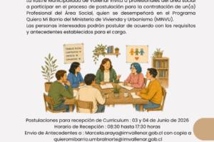 Llamado a Postulación (Oferta Laboral)